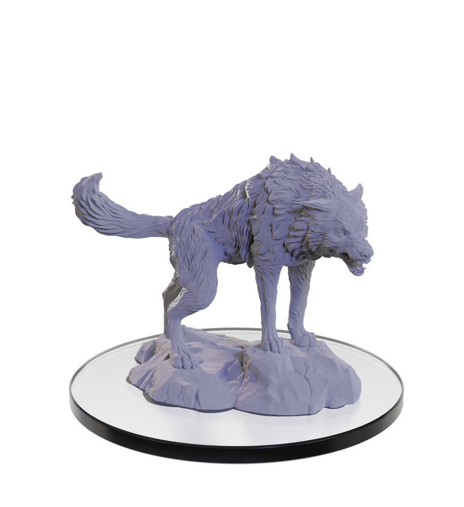 DND UNPAINTED MINIS WV22 LOUP GAROU