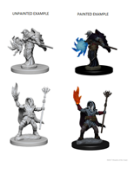 DND UNPAINTED MINIS WV2 ELF MALE WIZARD