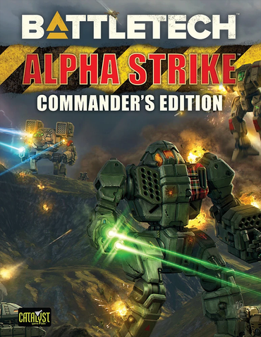 BATTLETECH ALPHA STRIKE COMMANDER'S ED. HC