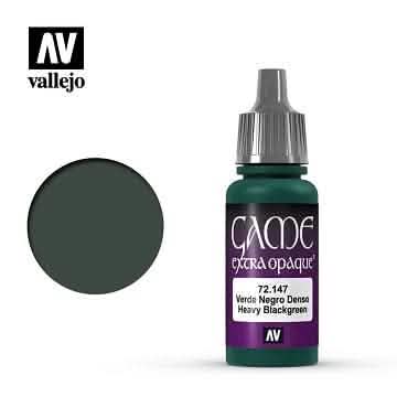 VALLEJO: GAME COLOR HEAVY BLACKGREEN 17ML