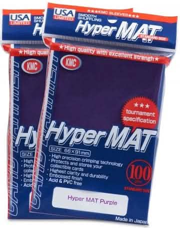 KMC HYPER MATTE PURPLE 100CT