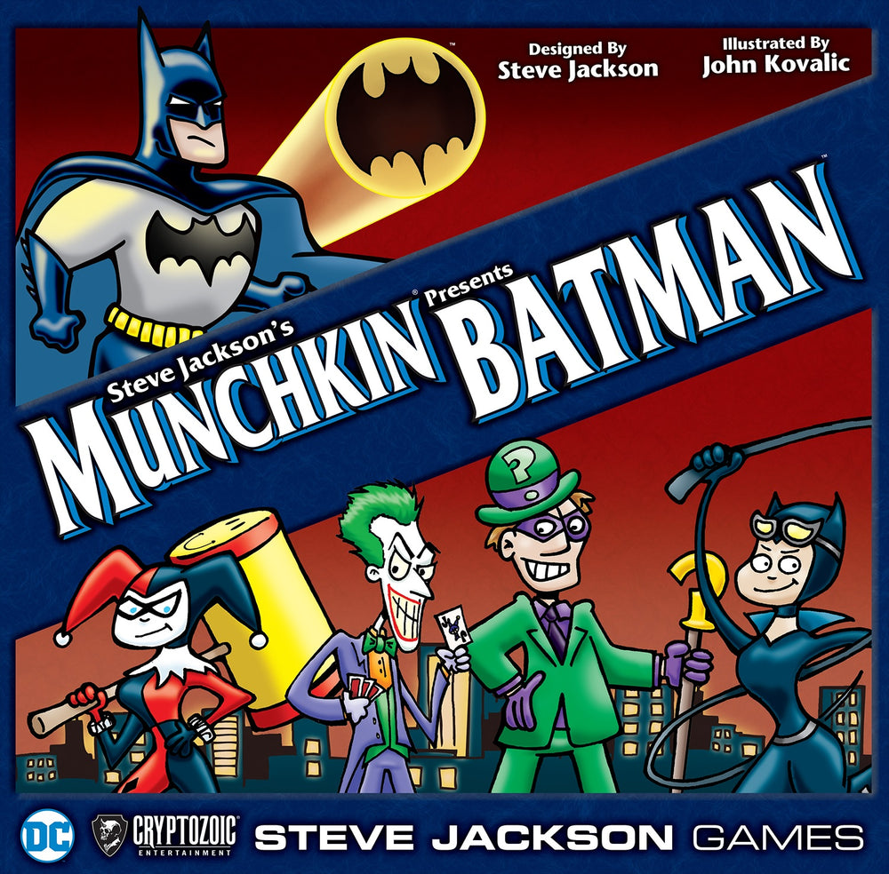 STEVE JACKSON'S MUNCHKIN PRESENTS BATMAN