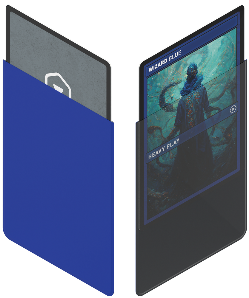 HP CURV SLEEVES WIZARD BLUE STANDARD 100CT