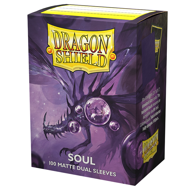 DRAGON SHIELD SLEEVES DUAL MATTE SOUL 100CT