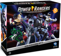 POWER RANGERS RPG HERO MINIATURES SET 2