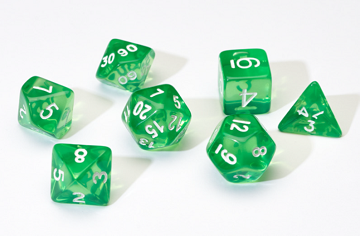 SD TRANSLUCENT GREEN RESIN 7-DIE SET