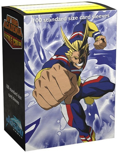 DRAGON SHIELD SLEEVES MATTE ART ALL MIGHT PUNCH