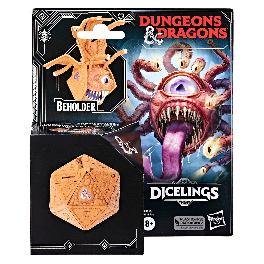 DND HONOR AMONG THIEVES DICELINGS ORANGE BEHOLDER