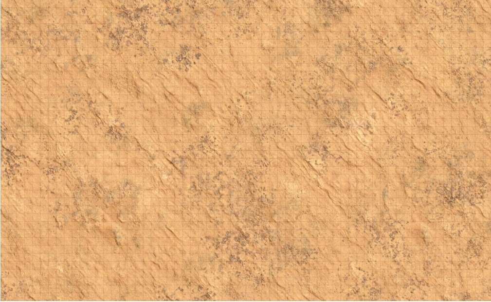 DND ICONS O/T REALMS BATTLE MAT - DESERT