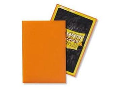 DRAGON SHIELD SLEEVES JAPANESE MATTE ORANGE 60CT