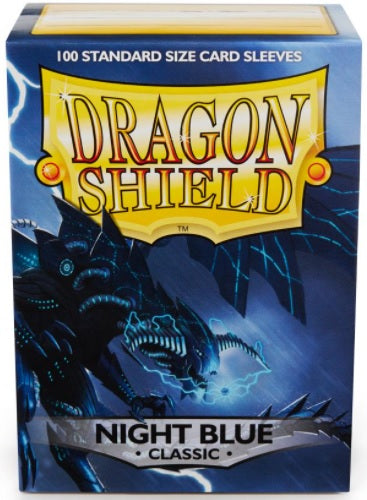 DRAGON SHIELD SLEEVES NIGHT BLUE 100CT