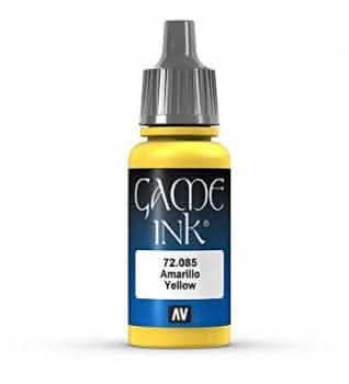 VALLEJO: GAME COLOR INK YELLOW 17 ML