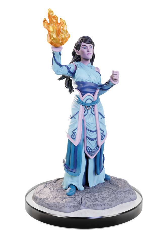 DND UNPAINTED MINIS WV22 ELF WIZARDS