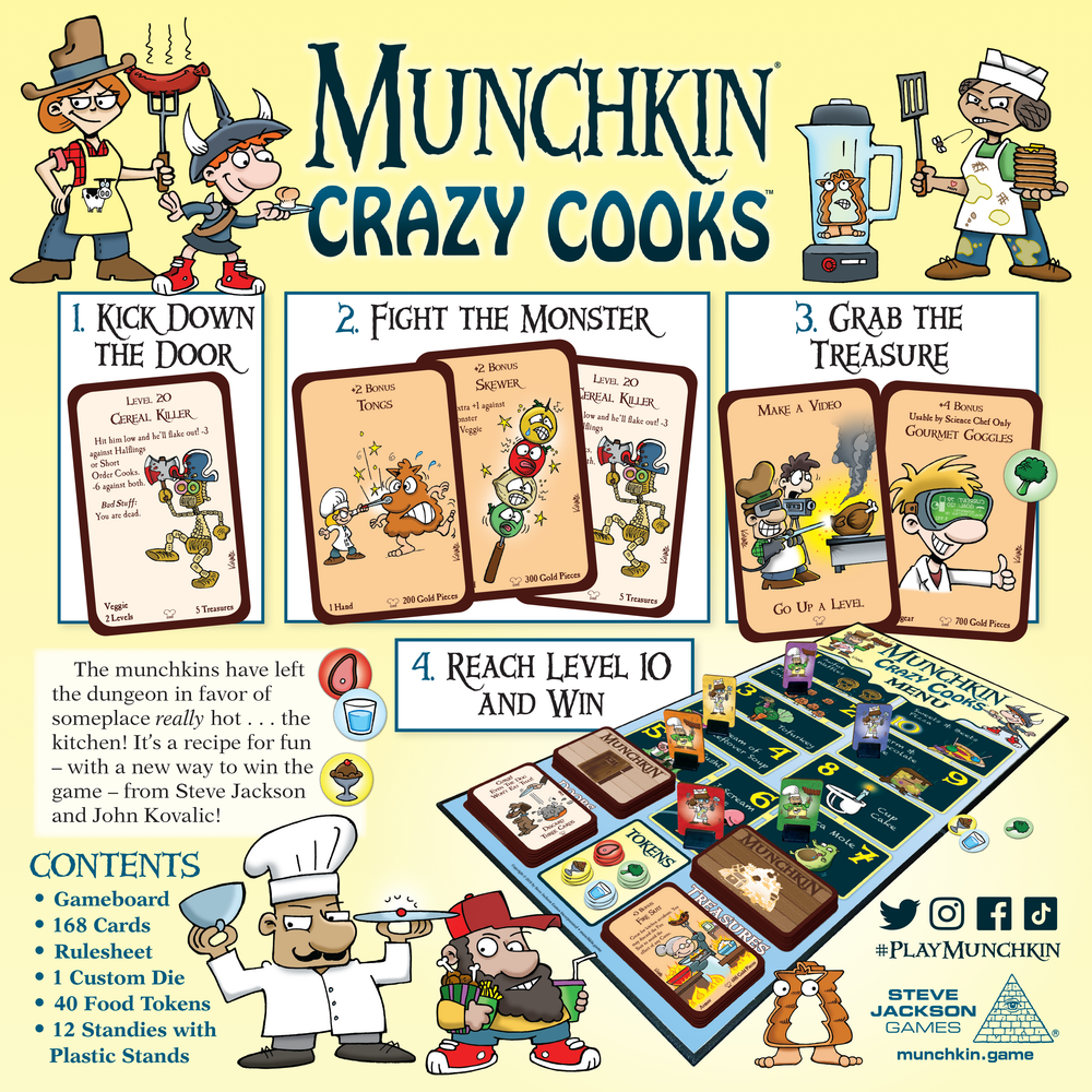 MUNCHKIN CRAZY COOKS