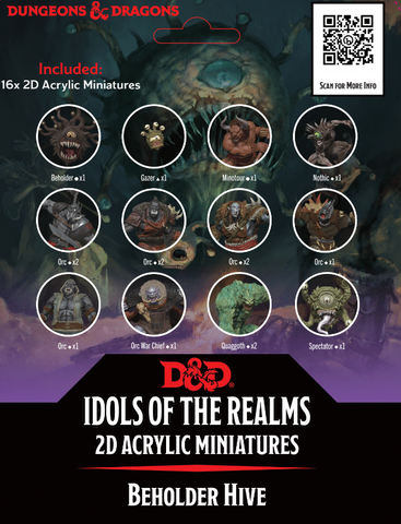 DND IDOLS 2D MINIS BEHOLDER HIVE