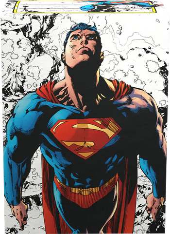 DRAGON SHIELD SLEEVES SUPERMAN CORE FULL COLOR 100