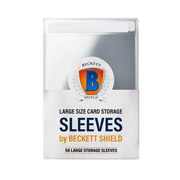 BECKETT SHIELD SLEEVES SEMI-RIGID THICK 50CT
