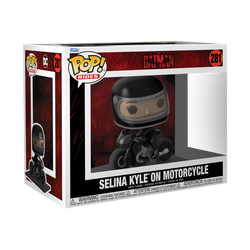 POP! RIDES: DLX THE BATMAN - SELINA W/ MOTORCYCLE