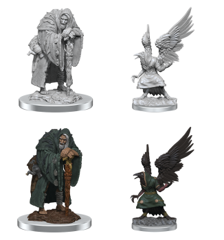 DND UNPAINTED MINIS WV19 WERERAVENS