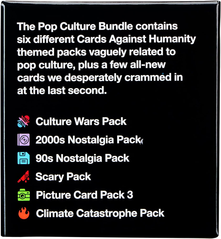 CARDS AGAINST HUMANITY: POP CULTURE BUNDLE