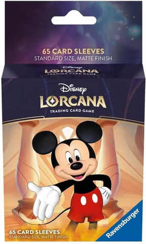 DISNEY LORCANA CARD SLEEVE SET 1 MICKEY MOUSE