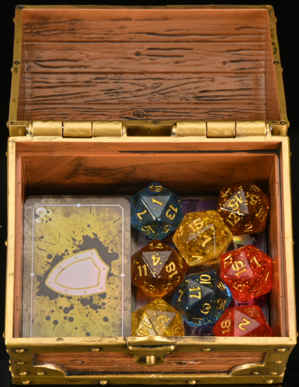 DND ONSLAUGHT GOLD TREASURE CHEST OP CHAMPION KIT