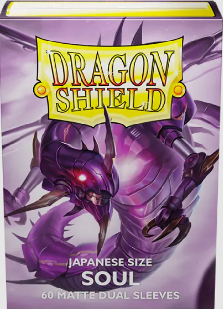 DRAGON SHIELD SLEEVES JAPANESE DUAL MATTE SOUL
