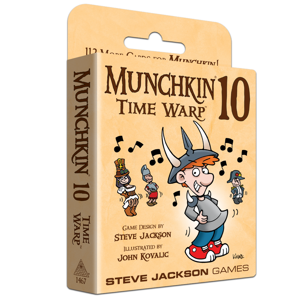 MUNCHKIN 10 TIME WARP