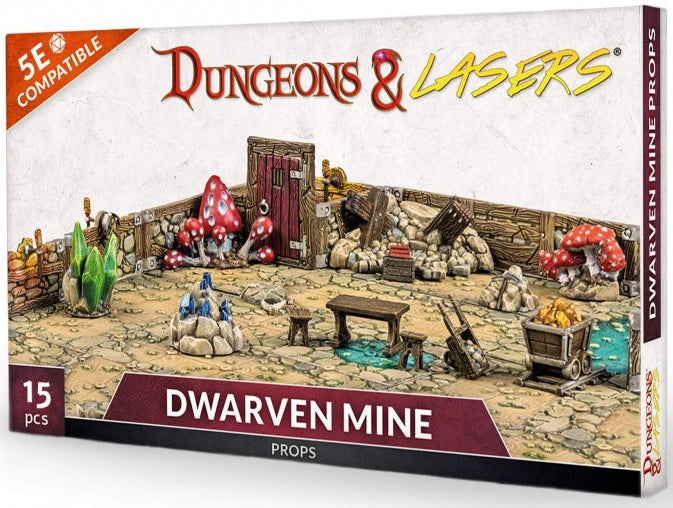 DUNGEONS AND LASERS DWARVEN MINE PROPS