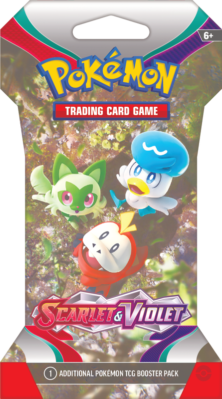 SLEEVED POKEMON SV1 SCARLET AND VIOLET PACK