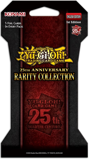 BLISTER YGO 25TH ANNIVERSARY RARITY COLLECTION