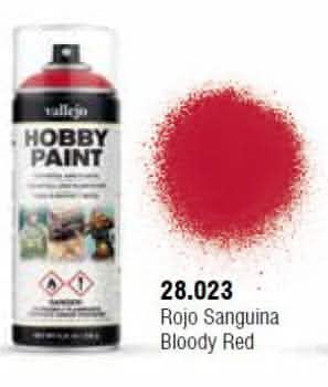 VALLEJO: AEROSOL BLOODY RED 400ML