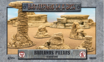 BATTLEFIELD IN A BOX: BADLANDS PILLARS - SANDSTONE