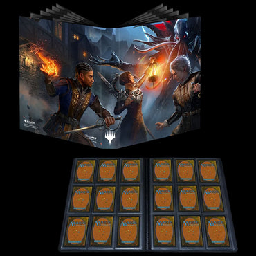 UP BINDER PRO 9PKT MTG BATTLE FOR BALDURS GATE