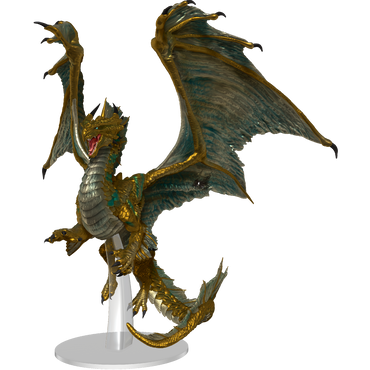 DND UNPAINTED MINIS ADULT BRONZE DRAGON