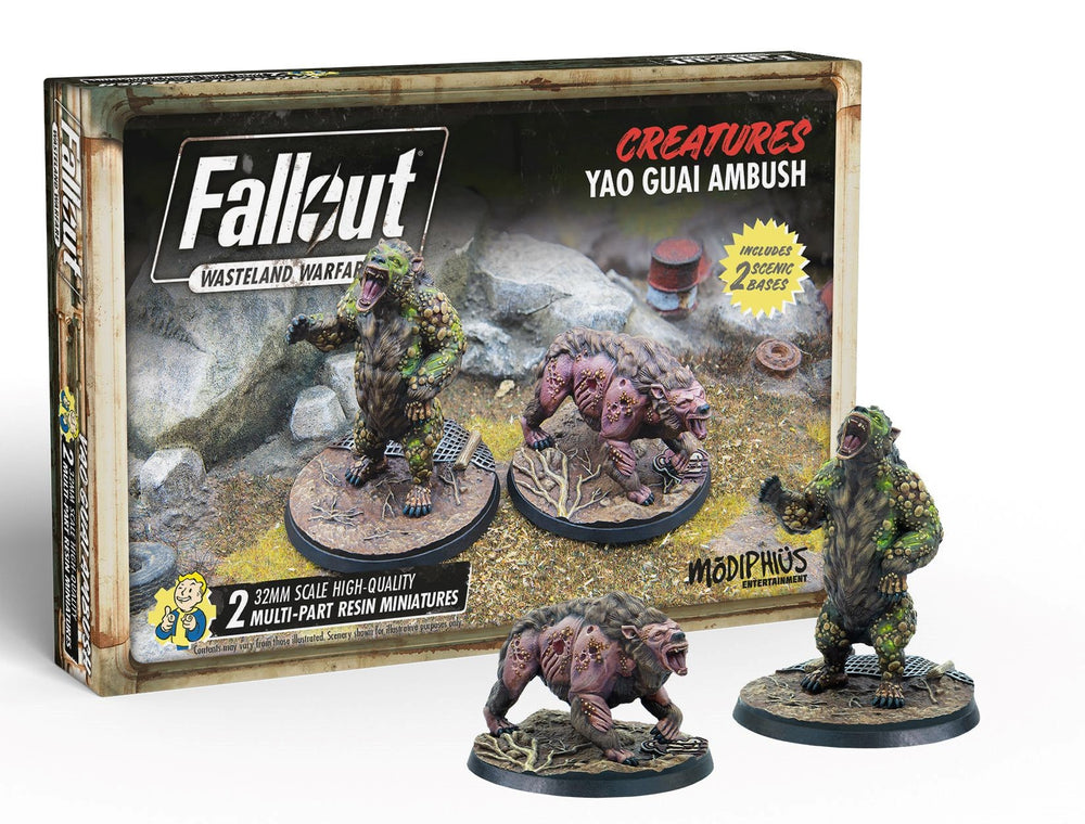 FALLOUT WASTELAND WARFARE: YAO GUAI AMBUSH