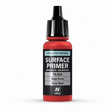 VALLEJO: GAME AIR PRIMER PURE RED 17ML