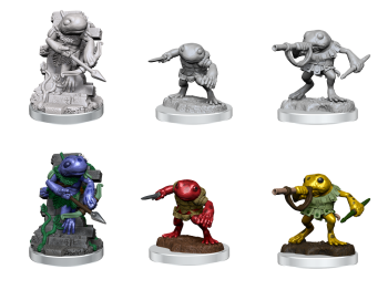 DND UNPAINTED MINIS WV18 GRUNGS