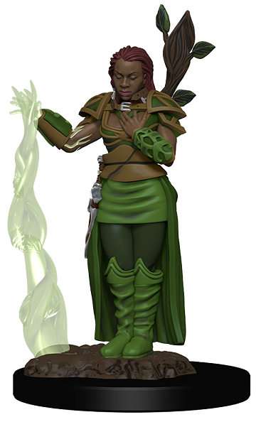 DND PREMIUM FIGURES FEMALE HUMAN DRUID