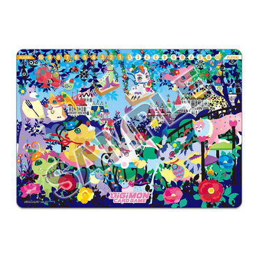 DIGIMON PLAYMAT AND CARD SET 2 - FLORAL FUN