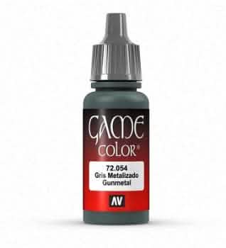 VALLEJO: GAME COLOR GUNMETAL METAL 17 ML