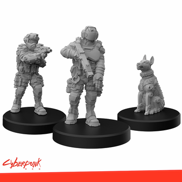 CYBERPUNK RED MINIS LAWMEN B