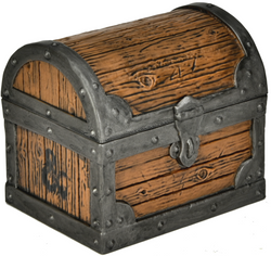 DND ONSLAUGHT DELUXE TREASURE CHEST ACCESSORY