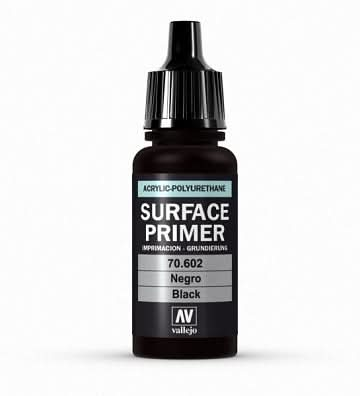 VALLEJO: GAME AIR PRIMER BLACK 17ML