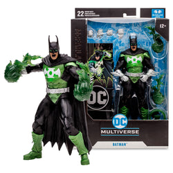 DC MCFARLANE COLL ED 7"WV3-BATMAN AS GREEN LANTERN