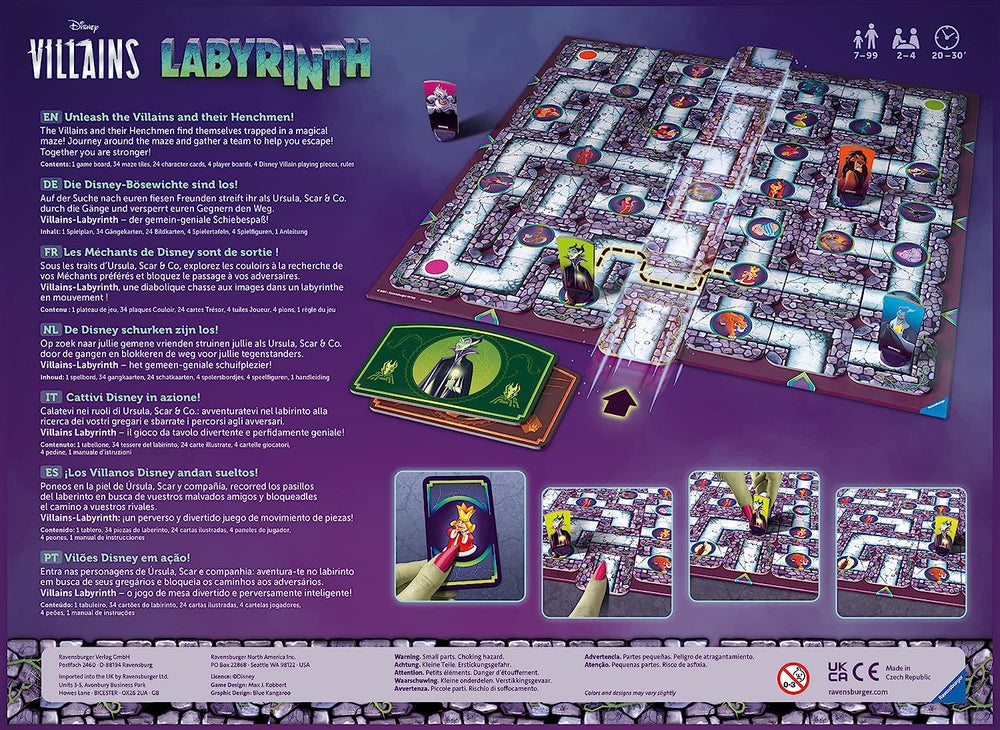 DISNEY VILLAINS LABYRINTH