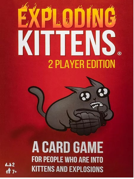 EXPLODING KITTENS 2 PLAYER EDITION