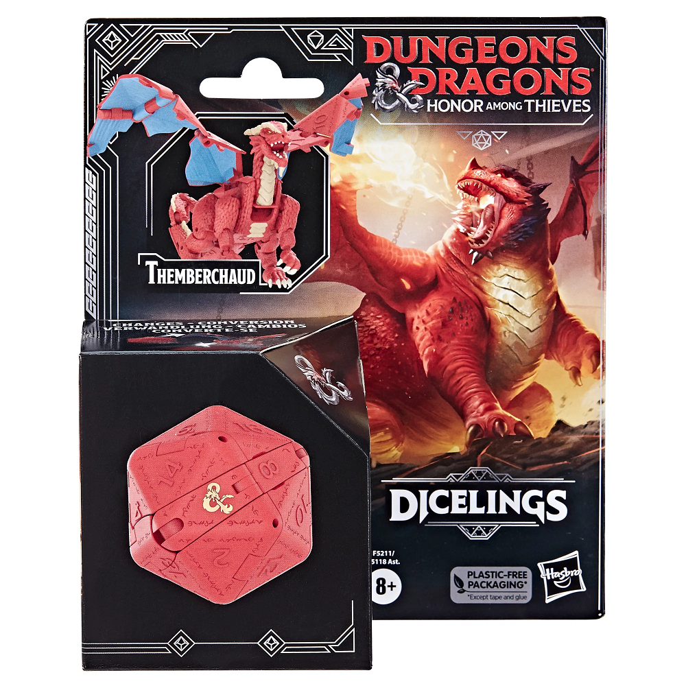 DND HONOR AMONG THIEVES DICELINGS RED DRAGON