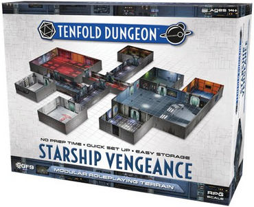 TENFOLD DUNGEON TERRAIN SET - STARSHIP VENGEANCE