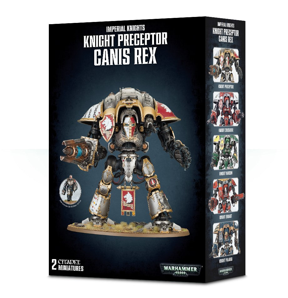 WARHAMMER 40,000 KNIGHT PRECEPTOR CANIS REX